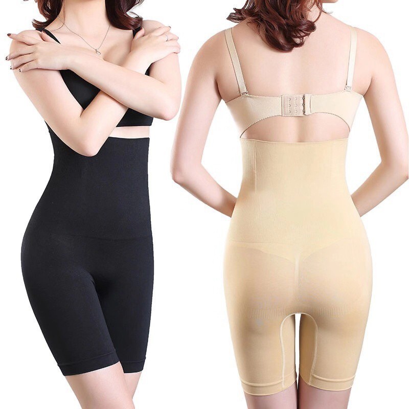 Korset Pelangsing Celana High Waist Seamless Pelangsing Paha / Pengecil Perut-Keraton