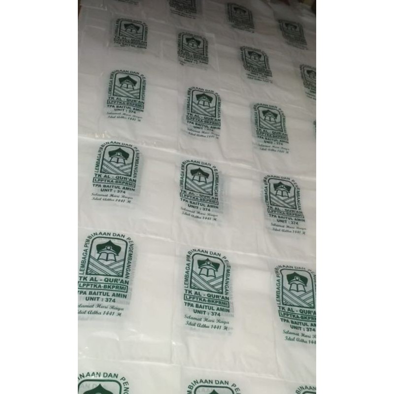 kantong plastik kemasan, kantong plastik sablon