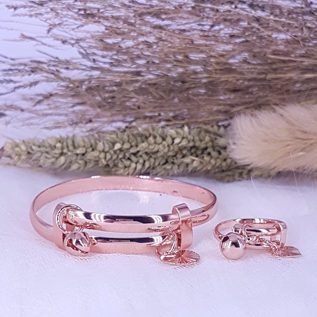 set gelang dan cincin karo anak