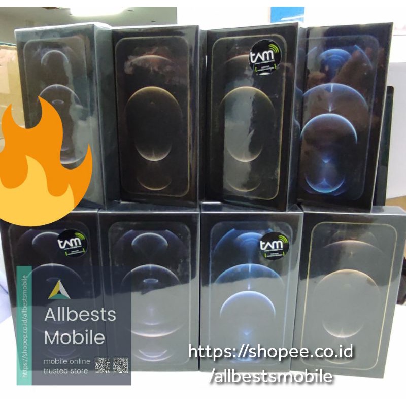 iPhonee 12 Pro-Max, Pro 5G 512GB, 256GB, 128GB BNIB & Second