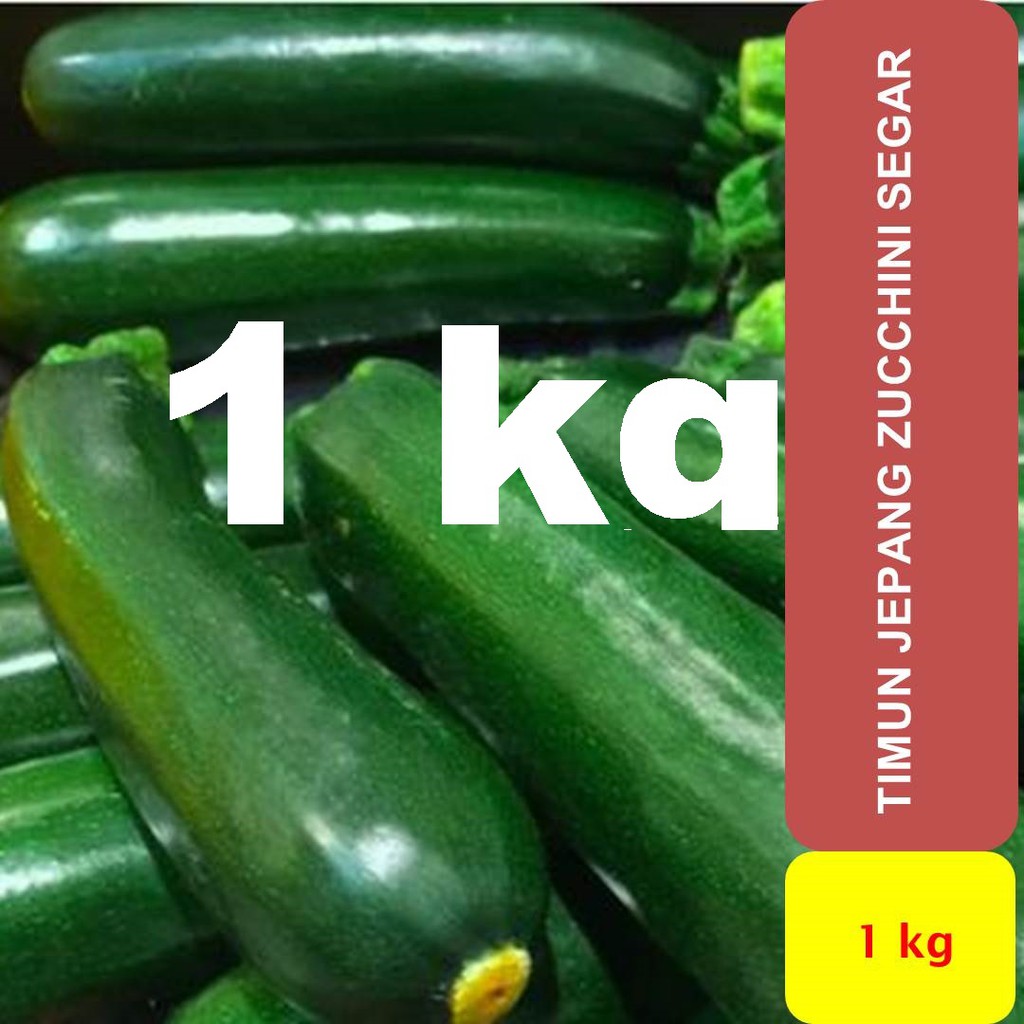 

1 kg Timun Jepang Zucchini Segar / Timun Jukini