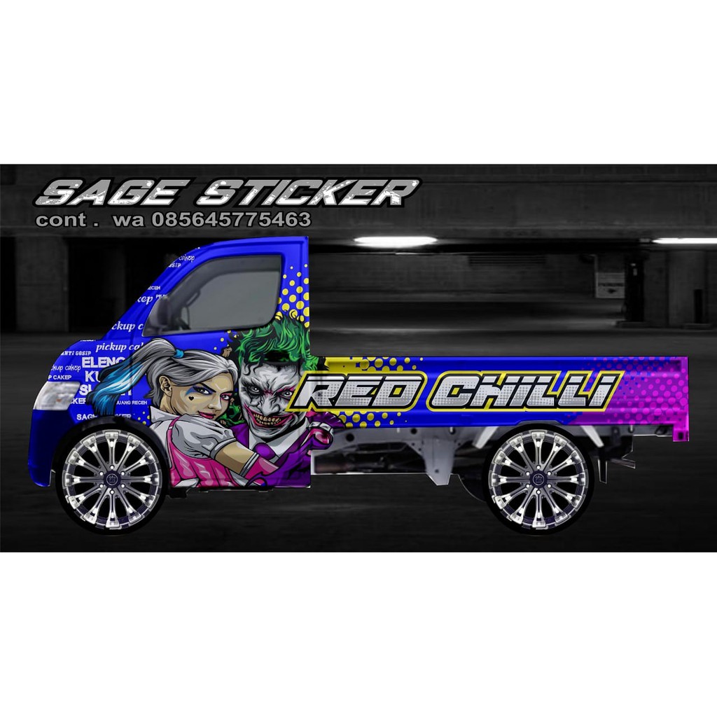 DECAL MOBIL GRANDMAX 3