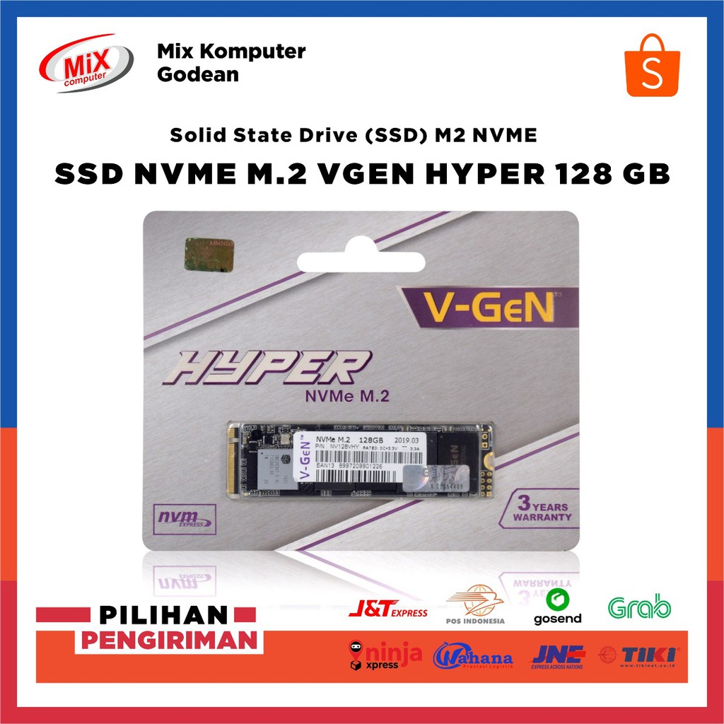 SSD NVMe V-GEN Hyper 128GB M.2