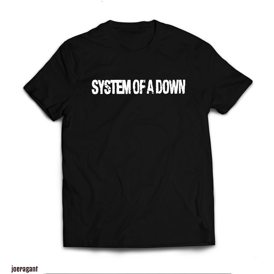 KAOS SYSTEM OF A DOWN | BAJU LOGO BAND SYSTEM OF A DOWN