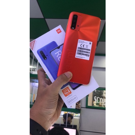 redmi 9t ram 6/128gb second fullset ori