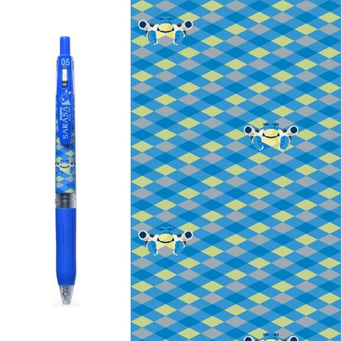 

(BISA COD) Zebra Sarasa Pokemon Center Exclusive Pikachu Starter Limited Edition - Blastoise