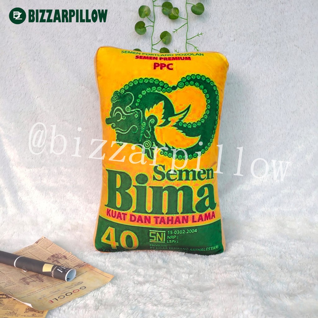 Bizzarpillow Bantal Semen Jumbo Custom size L BZ086