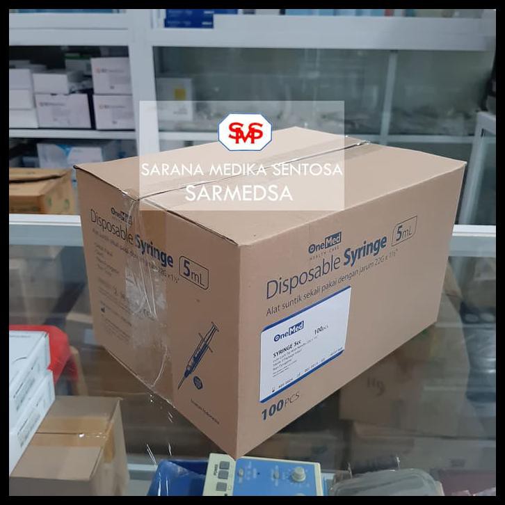 Spuit 5cc Onemed / Jarum Suntik 5ml Onemed