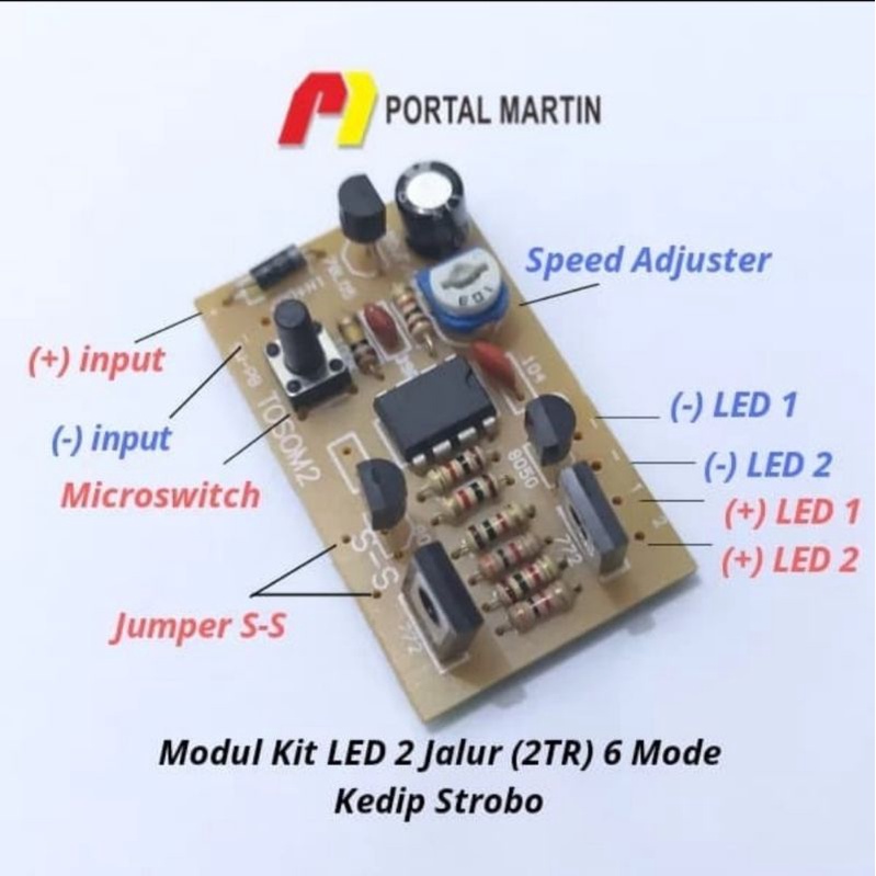 kit modul LED  M2 + switch 6ch