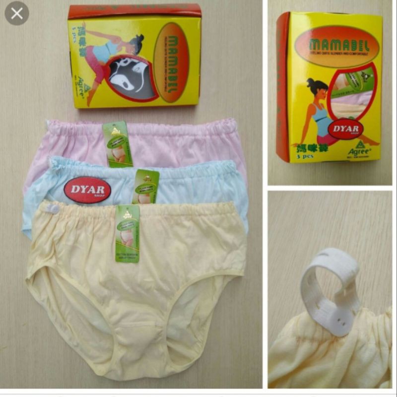 Celana Dalam Ibu Hamil MAMABEL/box(isi3pcs)