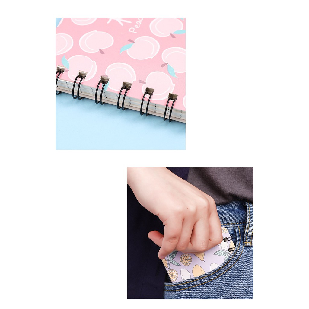 [DZ] ST232 - Note Book Spiral Buku Tulis Catatan Kecil Karakter Lucu-4