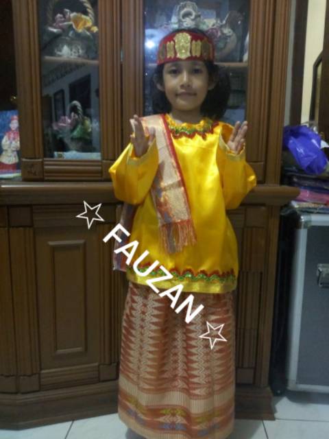 Baju Adat Batak TK & SD // Baju Adat Batak // Pakaian Adat Batak