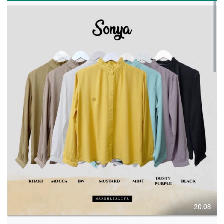 ATASAN SONYA SHIRT BY MAREMA ZALIFA