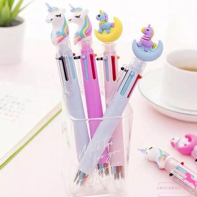 

Bolpoin Unicorn 6 Warna Tinta