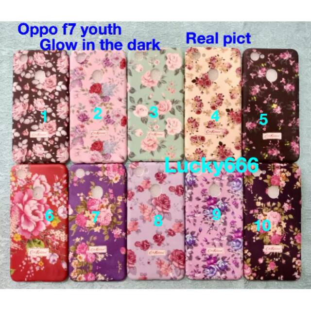 Soft case bunga oppo f7 silikon flower oppo f7 f 7 youth f7 fingerprint