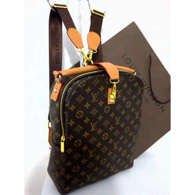 Tas ransel LV kulit premium