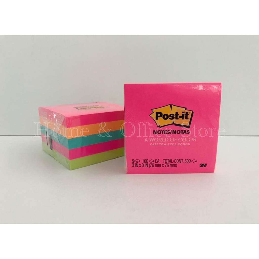 

3M Post-It 654-5PK 3in x 3in ( Sticky Notes )