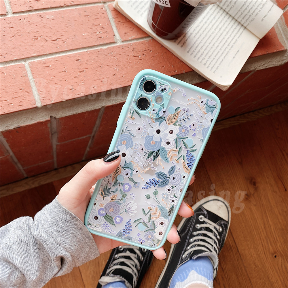 Soft Case Huawei Y7A Y6P Y7P Y6 Pro 2019 Nova 7se 7i 5t 3i 2i Y9S Y9 Prime P30 Lite Motif Bunga