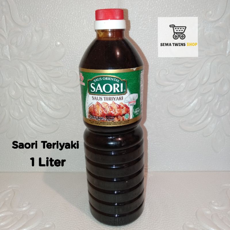 

Saori Saus TERIYAKI 1 Liter ltr L - saos oriental