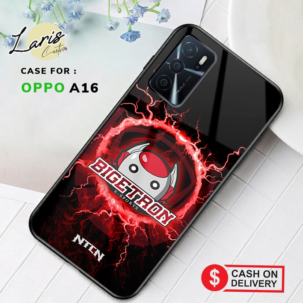 Laris Custom Case Hardcase OPPO A16 Case BIGETRON GLOSSY 2D Case