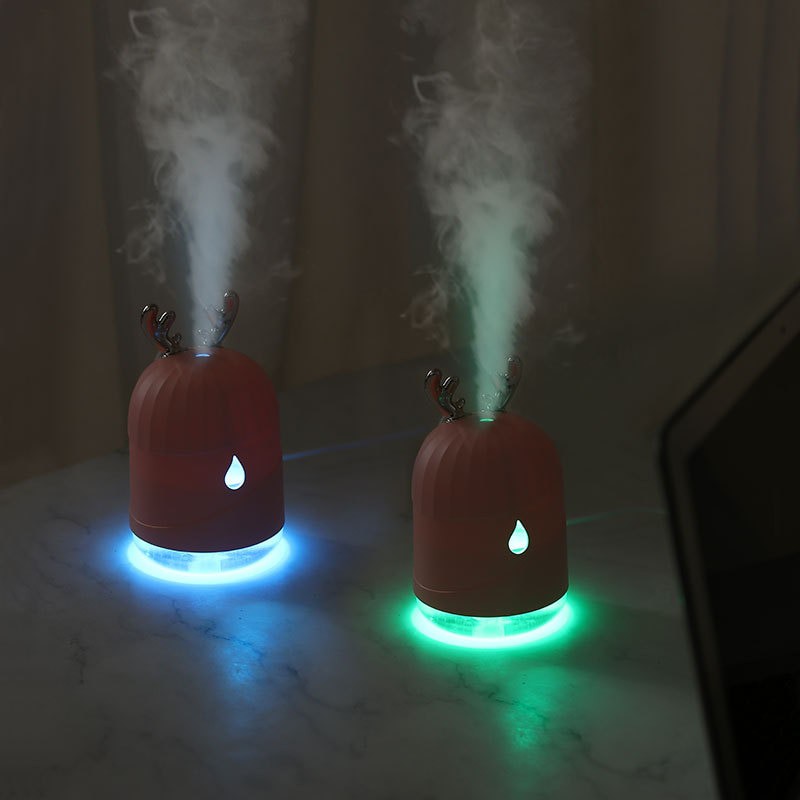 Humidifier Ultrasonic Aromatherapy Oil Diffuser Lampu RGB Pet Design 300ml / Alat Pelembab Udara