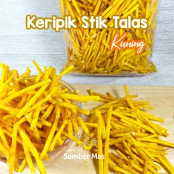 KERIPIK TALAS 500gr / KERIPIK TALAS BOGOR / KERIPIK TALES ASIN / Stick Talas Kunyit