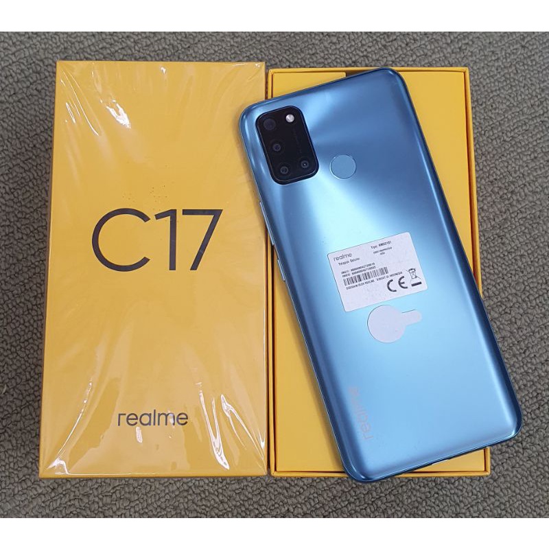 Hp Second Realme C17 6GB/256GB Fullset