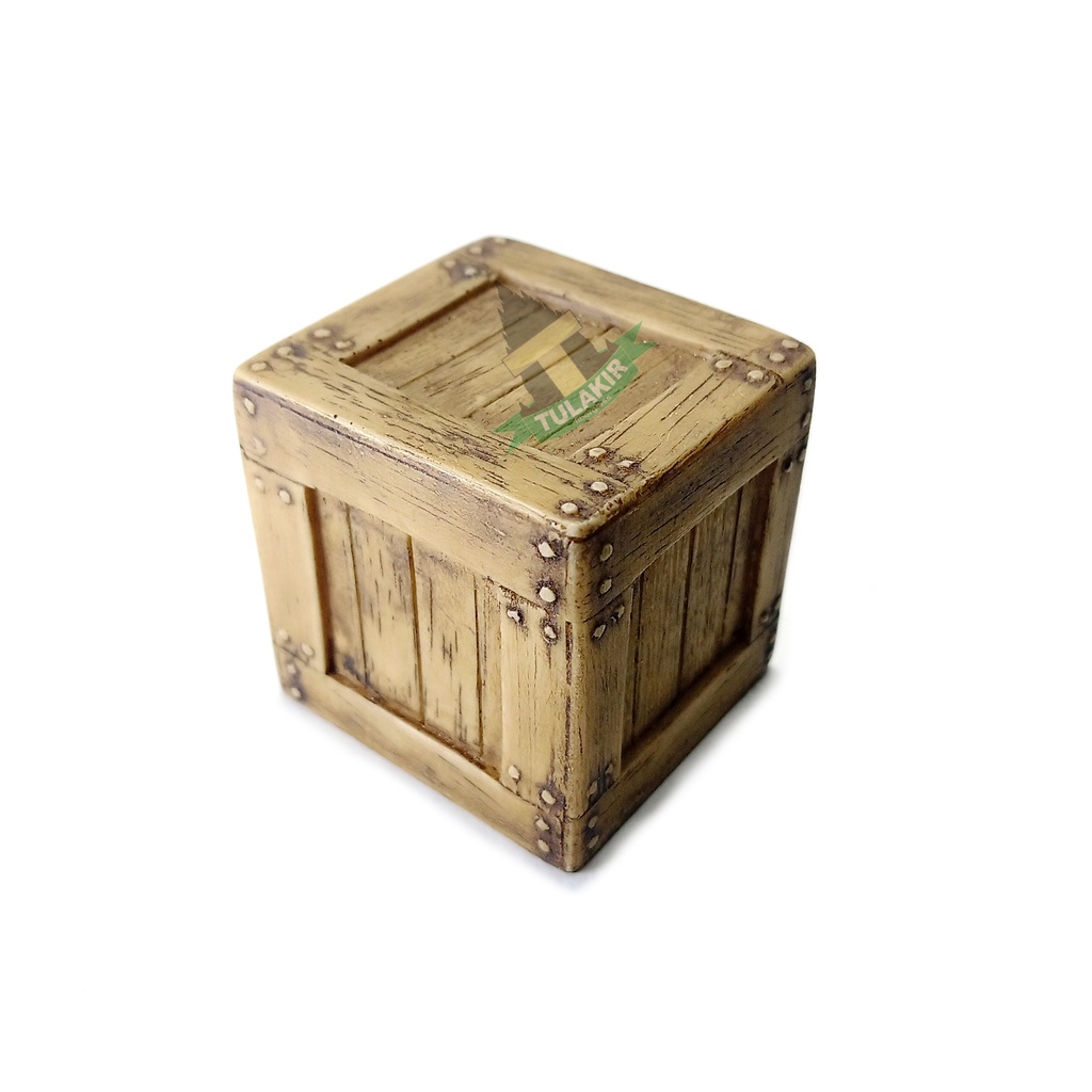 Hiasan Peti Kayu Kotak Aquarium / Terarium / Aquascape / Bonsai