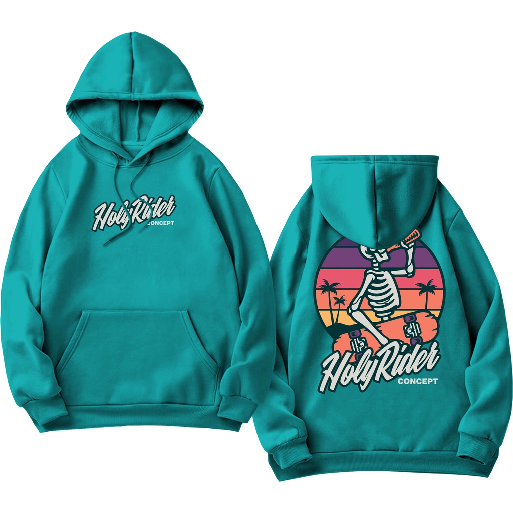 Holyrider Jumper Hoodie Concept II Sweater Hoodie HLRD Sablon DTF Fleece Cotton II SIZE M-XXL (Pria &amp; Wanita) Free stiker&amp;Gantungan Kunci