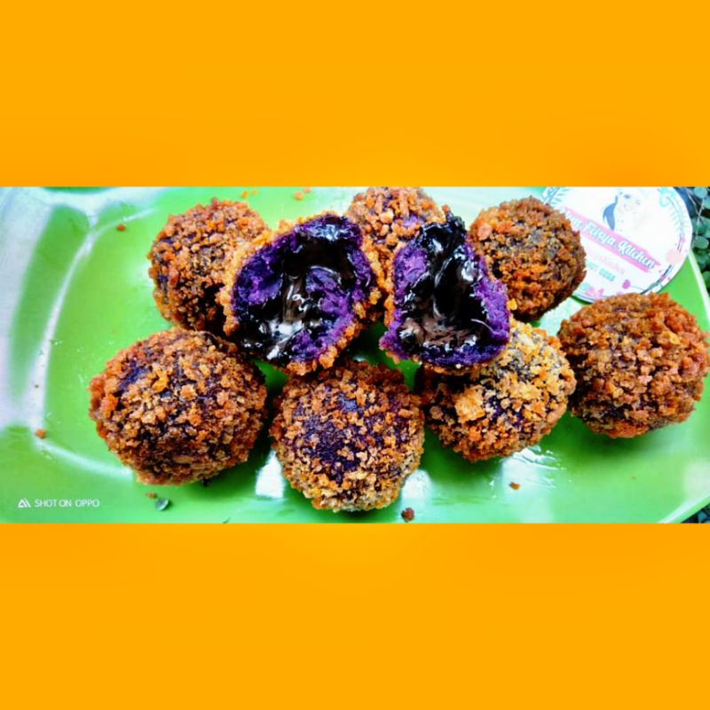 [ BISA COD ] coklat lumer / ubi ungu / bola ubi / ubi lumer / bola ubi lumer / bola bola ubi