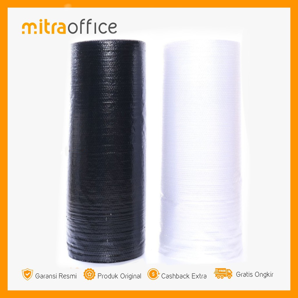 

Bubble Wrap Bening/ Hitam (120cm x 50m)