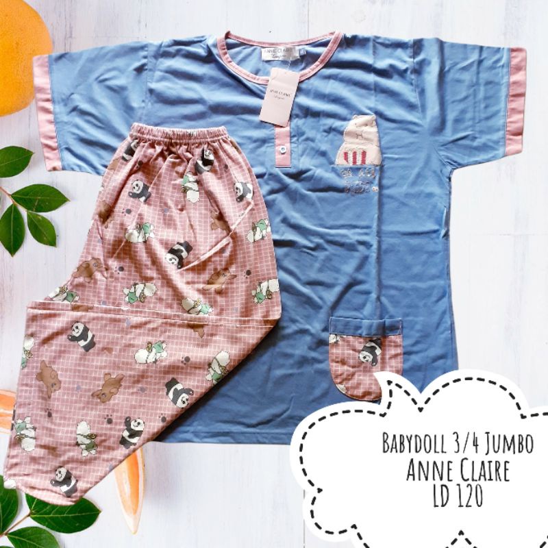 babydoll 3/4 jumbo Anne Claire