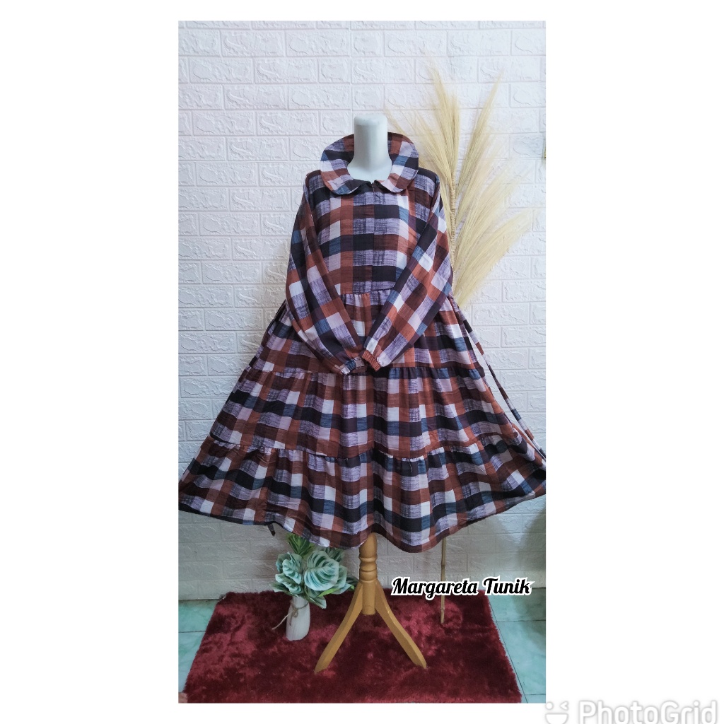 Margareta tunik/TunikKekinian/outfit/ootd