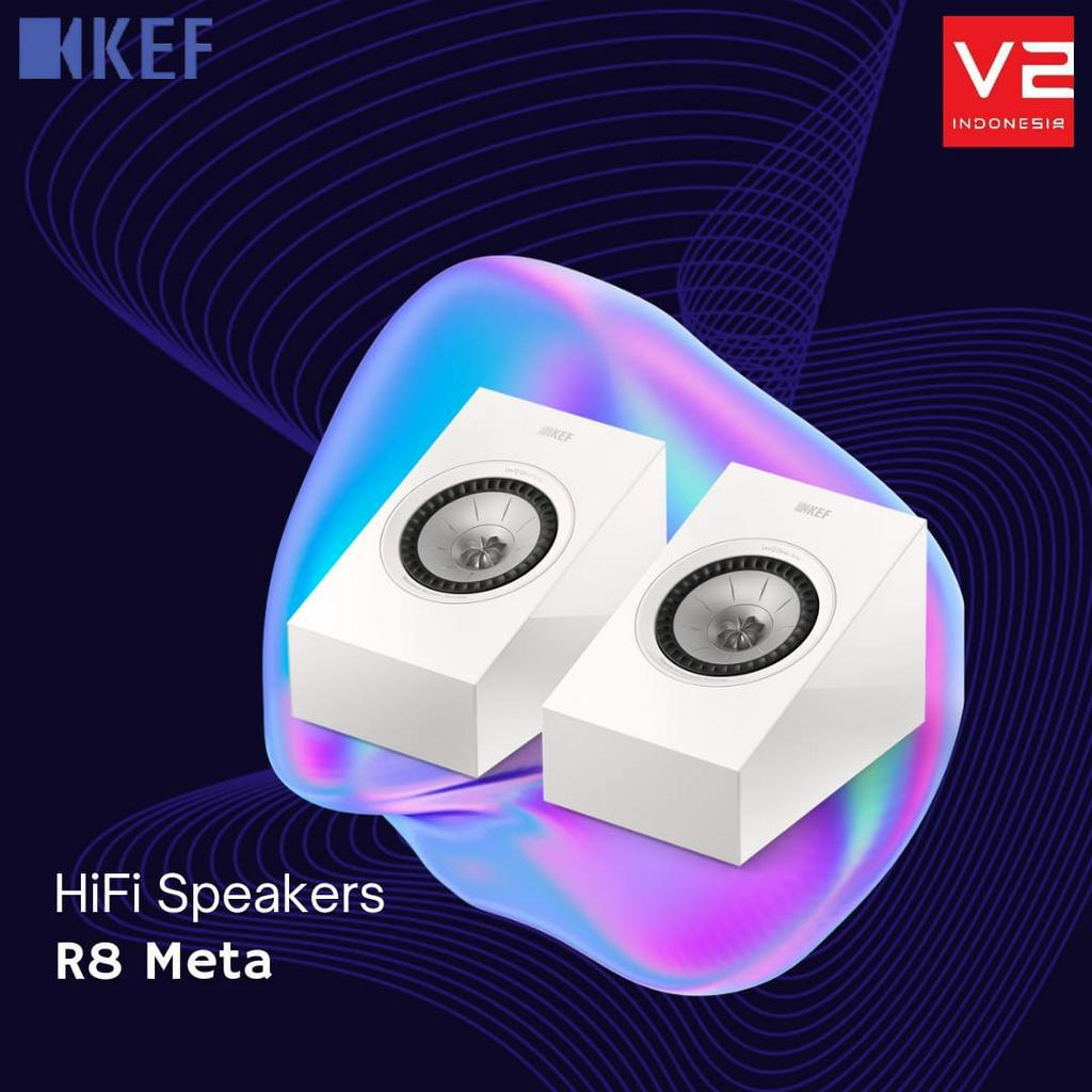 KEF R8 Meta - White Gloss