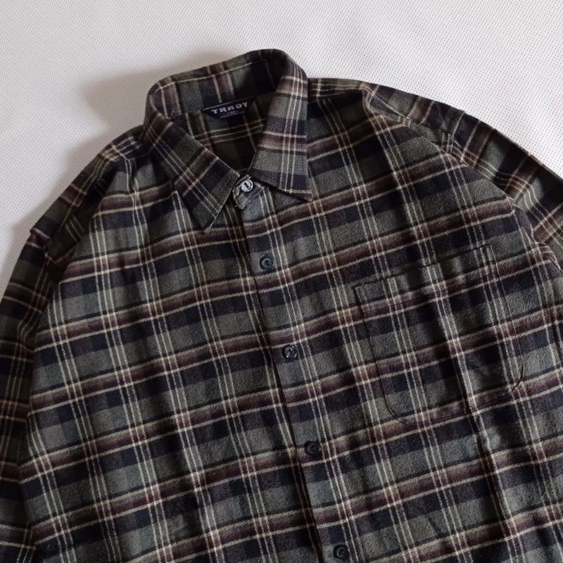 Flannel Shirt Wool Second Trady