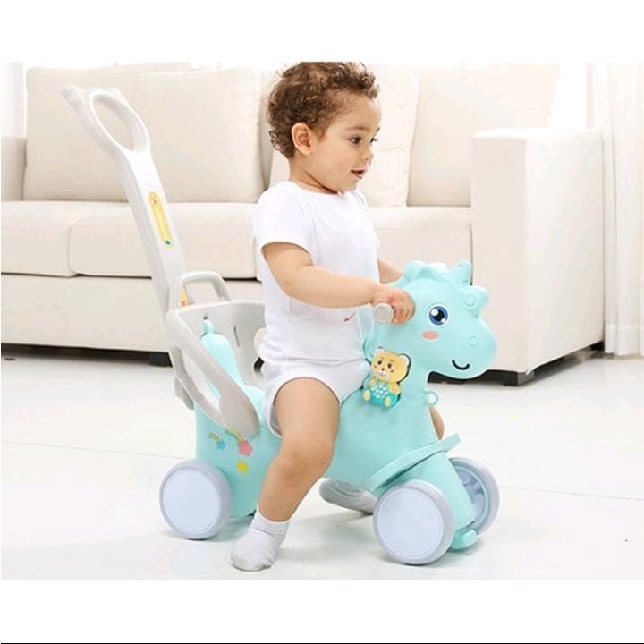 Happy Play 3 in 1 Rocking Horse. Mainan kuda-kudaan Balance Bike 3in1 Rocking Horse Ride On M1006