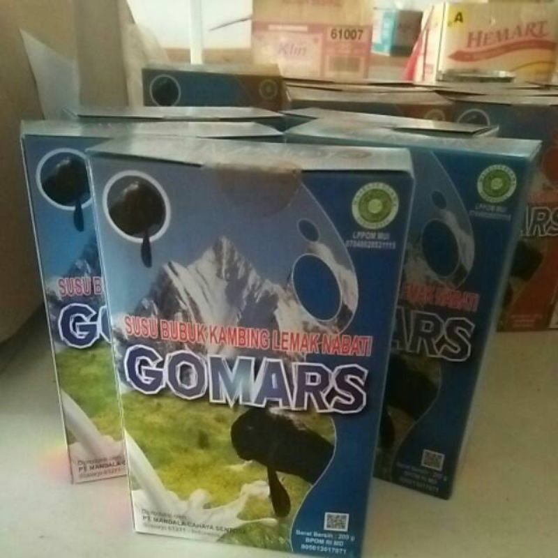 

Gomars 1 kg pas susu kambing etawa gomars