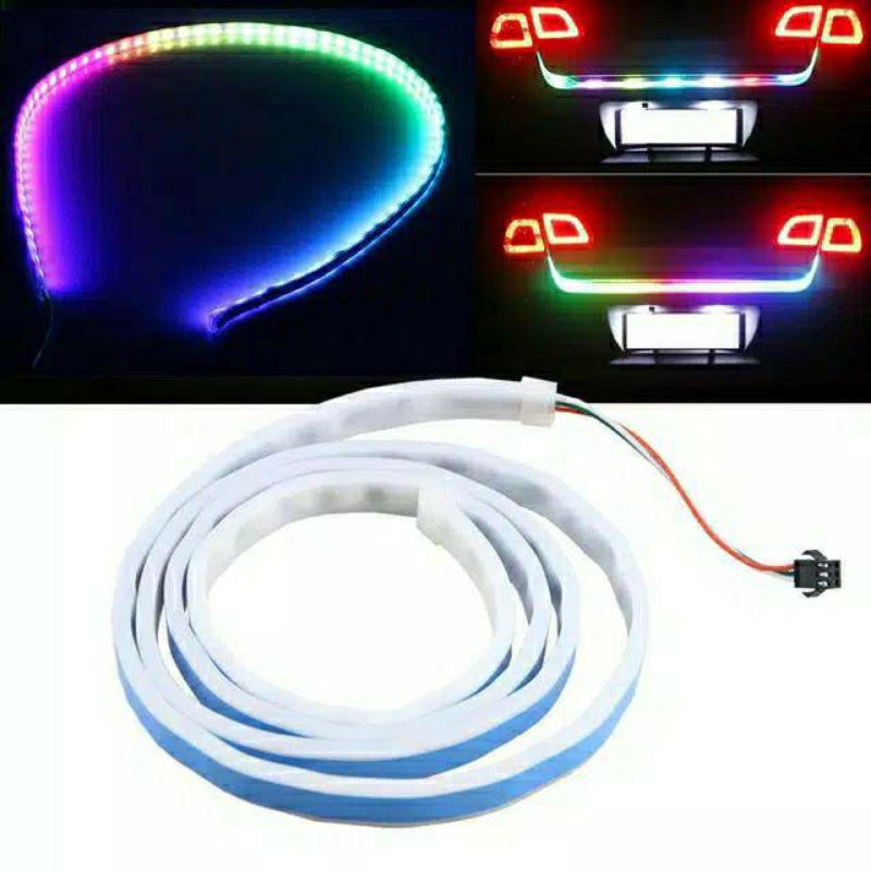 Lampu LED Bagasi Mobil RGB Panjang 120cm LED TAIL TRUNK