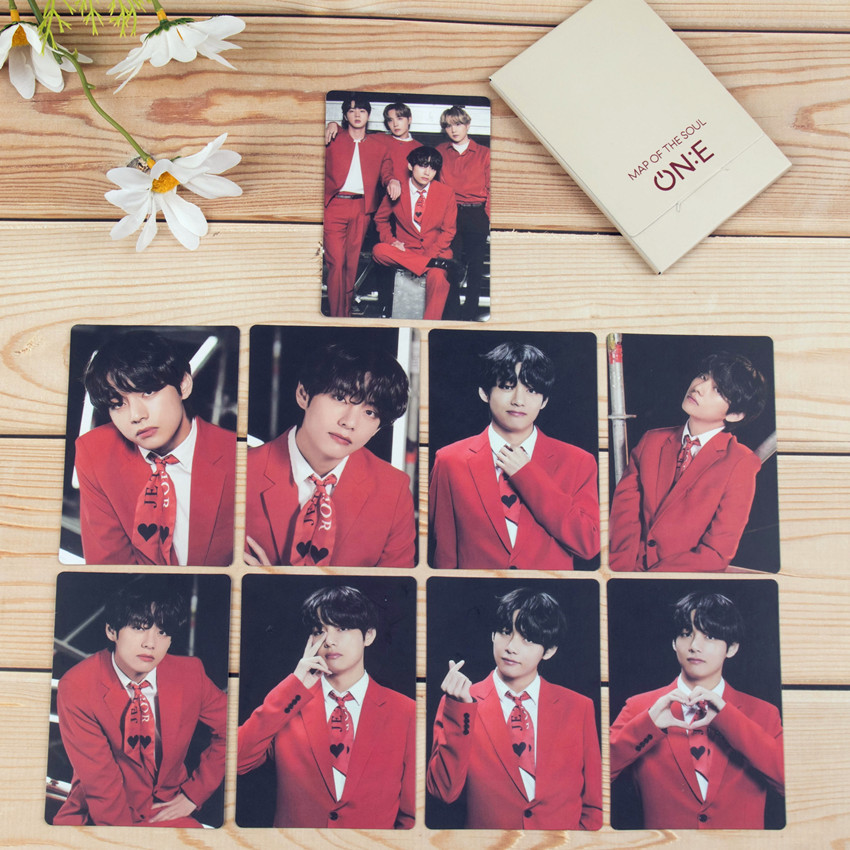 8PCS/SET KPOP  Bangtan Boys MAP OF THE SOUL ON:E Collection Photocard Photo  Cards ONE  V JUNGKOOK JIMIN