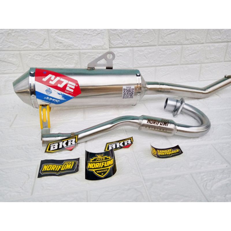 KNALPOT NORIFUMI JUMPZ SERIES CRF 150L KLX 150 DTRACKER WR 155R
