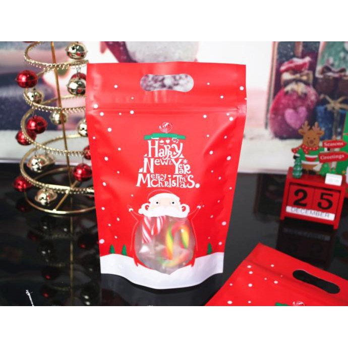 

packing cookies natal , plastik kado natal , plastik hadiah natal