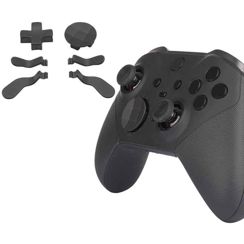 Btsg 6-Piece Mini Paddle, Metal Stainless Steel Suku Cadang Pengganti Untuk -Xbox One Elite Controller Series2