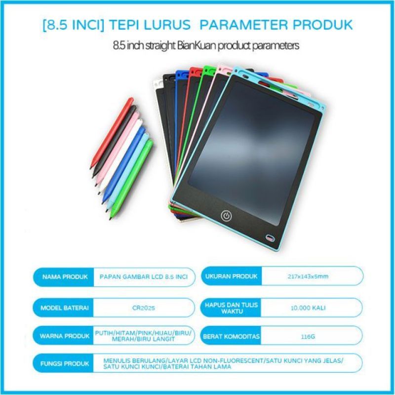 MH80LCD WRITING TABLET 12INCH/WRITING PAD/DRAWING PAD/LCD 8,5INCH 10 INCH 12INCH WRITING AND DRAWING TABLET PAPAN TULIS MENGGAMBAR ANAK