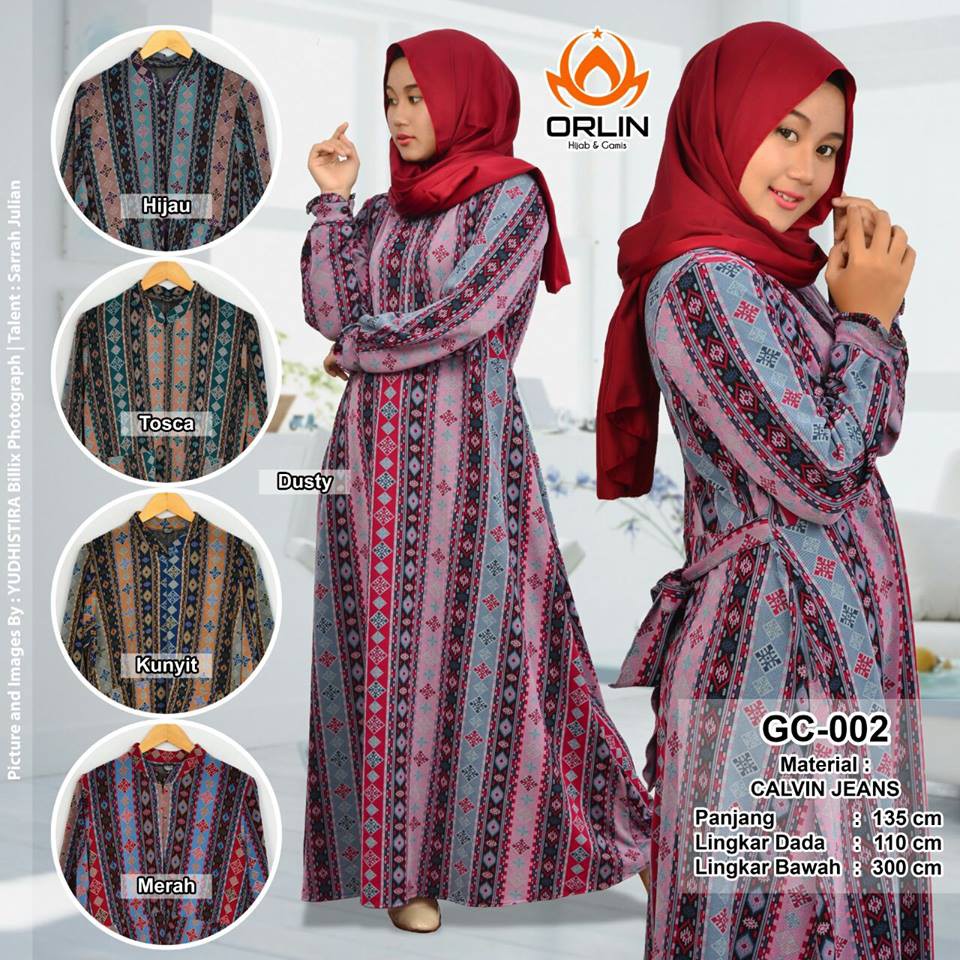 Dijual GAMIS MOTIF / GAMIS MODERN / GAMIS JUMBO / GAMIS SYAR'I / GC-002 Limited