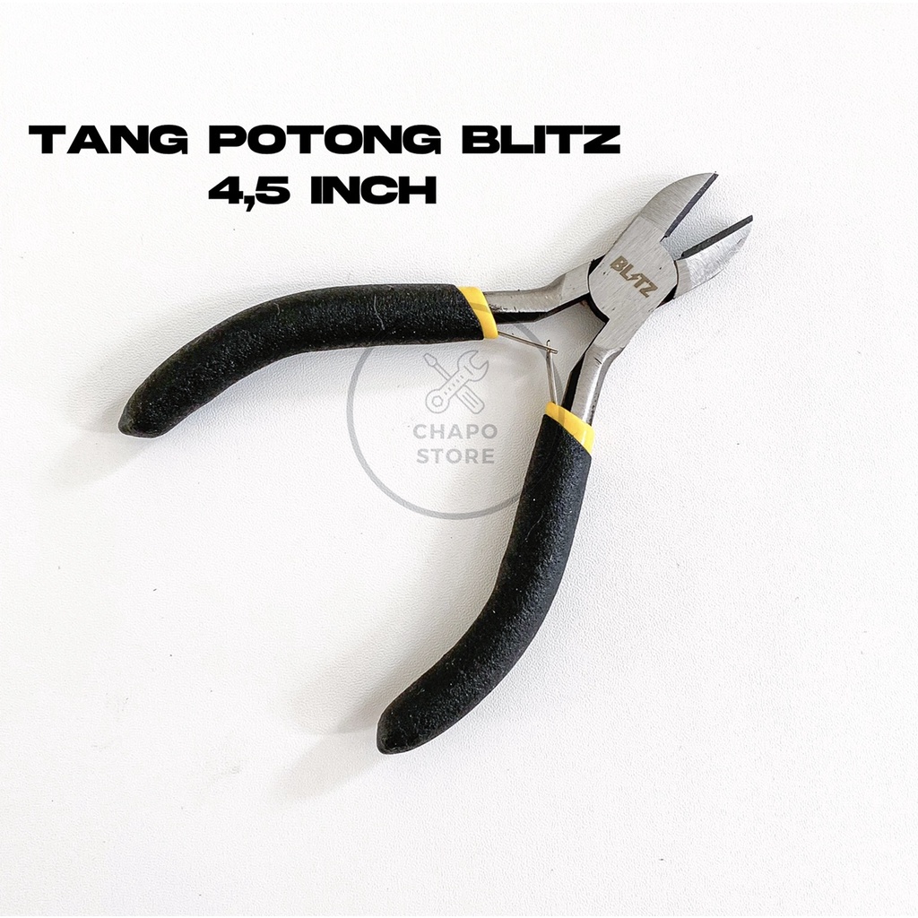 tang potong mini blitz 4,5 inch tang knip diagonal pliers