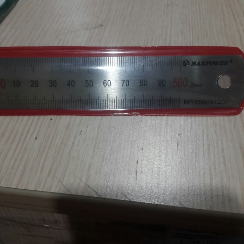 

Penggaris 50cm Atau 20inchi MAXPOWER