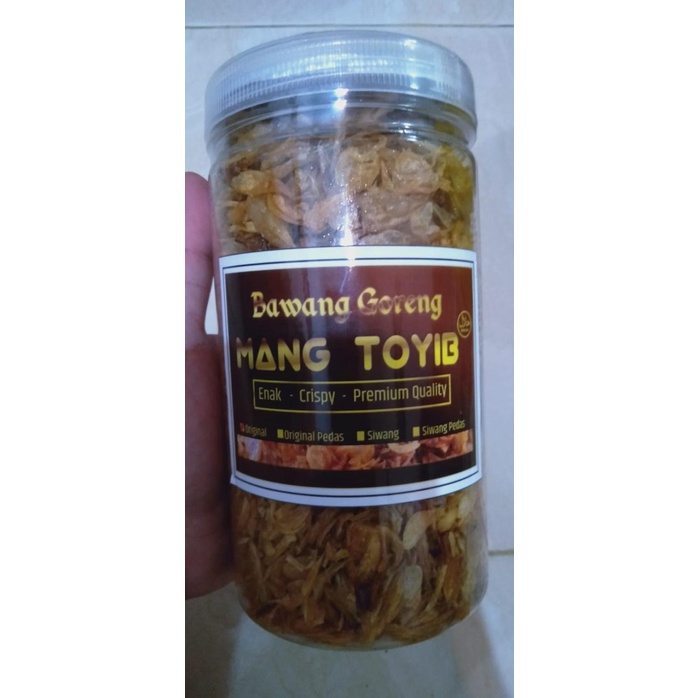 

BAWANG GORENG MANG TOYIB 400GRAM FRIED ONION PREMIUM - ORIGINAL TASTE