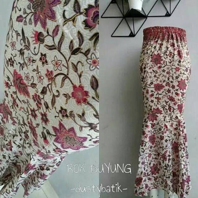 Rok Duyung/rok mermaid/rok duyung batik/rok duyung modern/ rok duyung elegan/ rok duyung kekinian