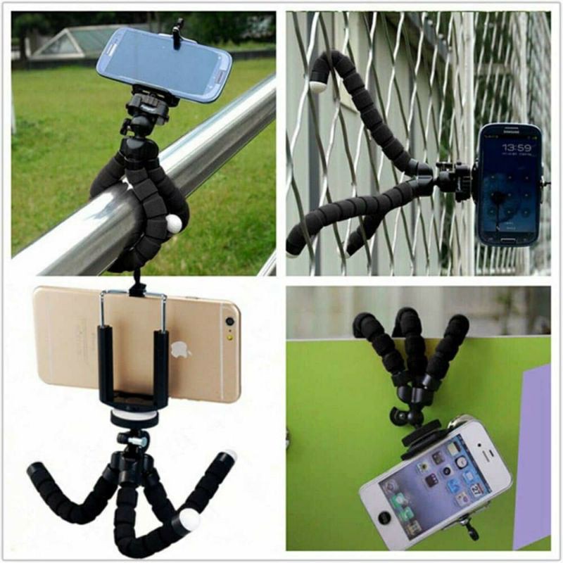 Mini Tripod Spider Holder U Medium / Tripod Mini Octopus / Tripod Hp