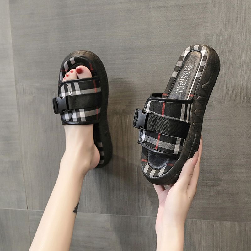 SLIPPER WEDGES FASHION BERRY KANOSUE SERIES KS2074 IQ #Realstock